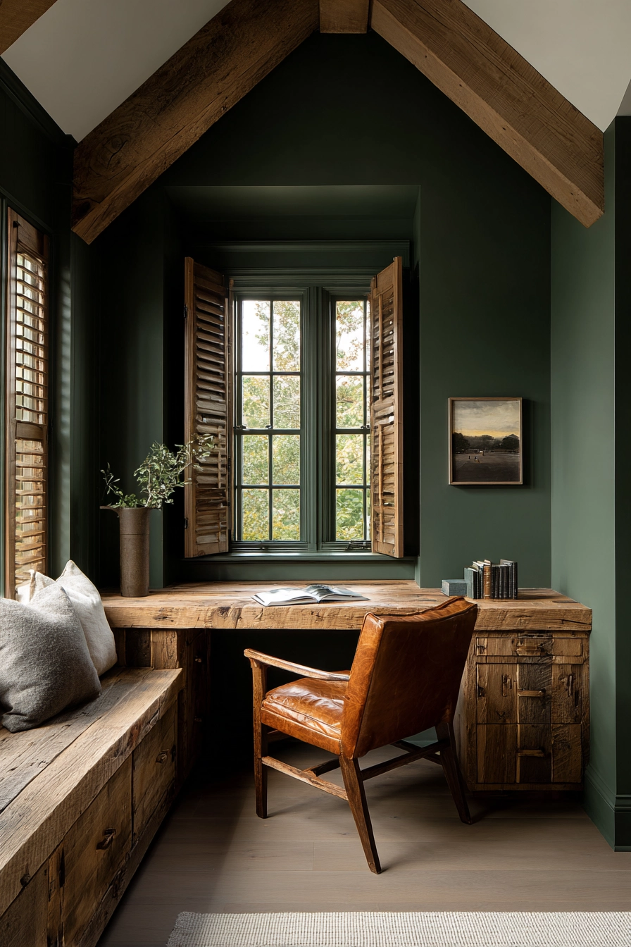 Masculine Farmhouse Bedroom 11