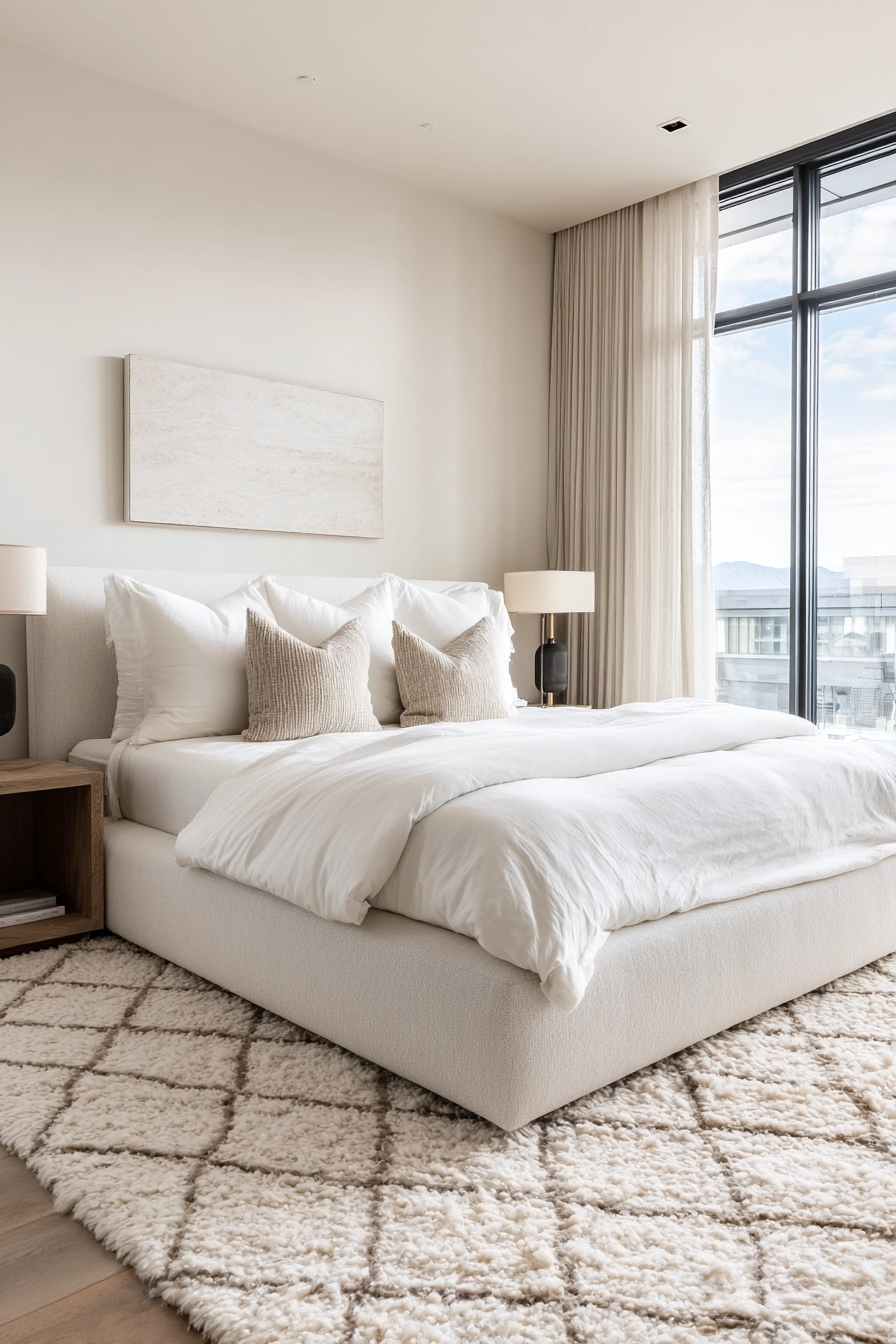 Modern Bedroom Rug 2