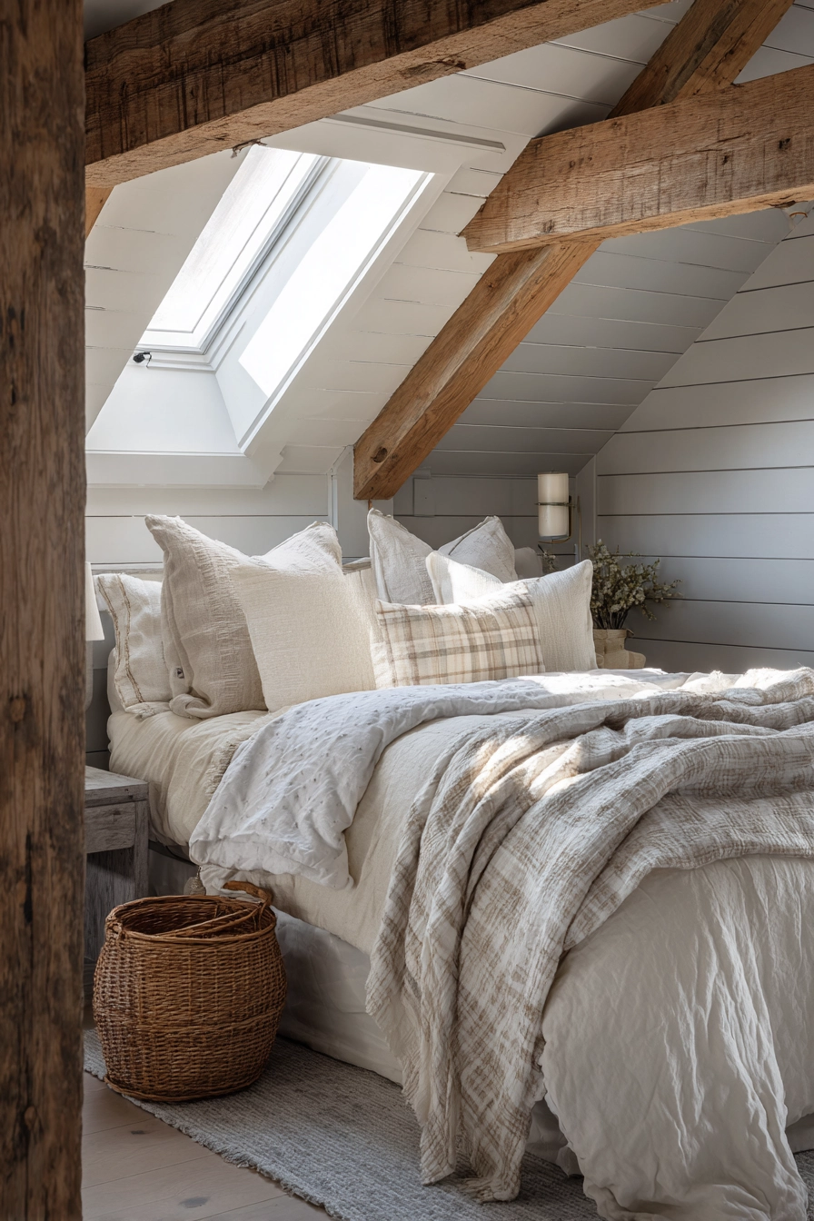 Neutral Farmhouse Bedroom 16
