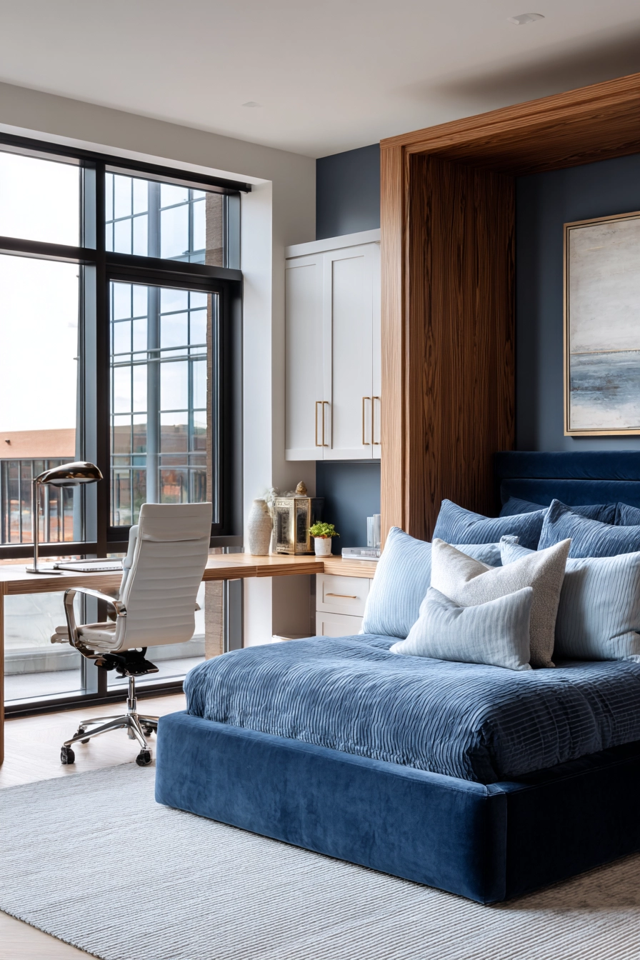 Office Bedroom Blue Combo 2