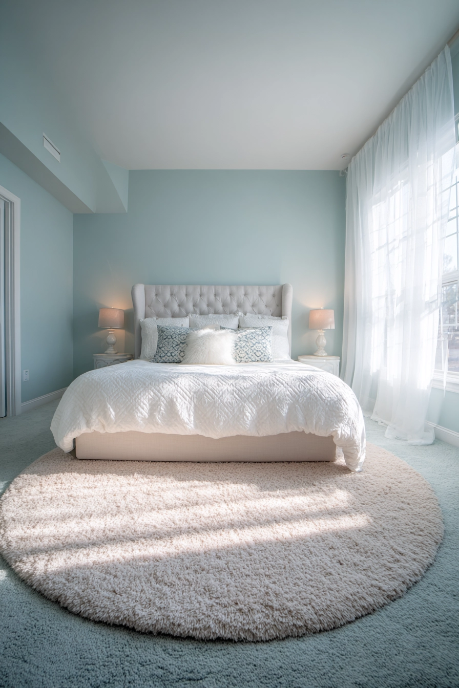 Round Carpet Bedroom 2