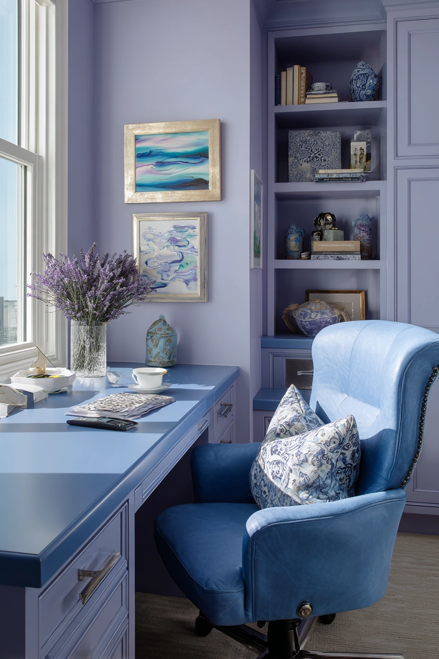 Blue And Lavender Room 11
