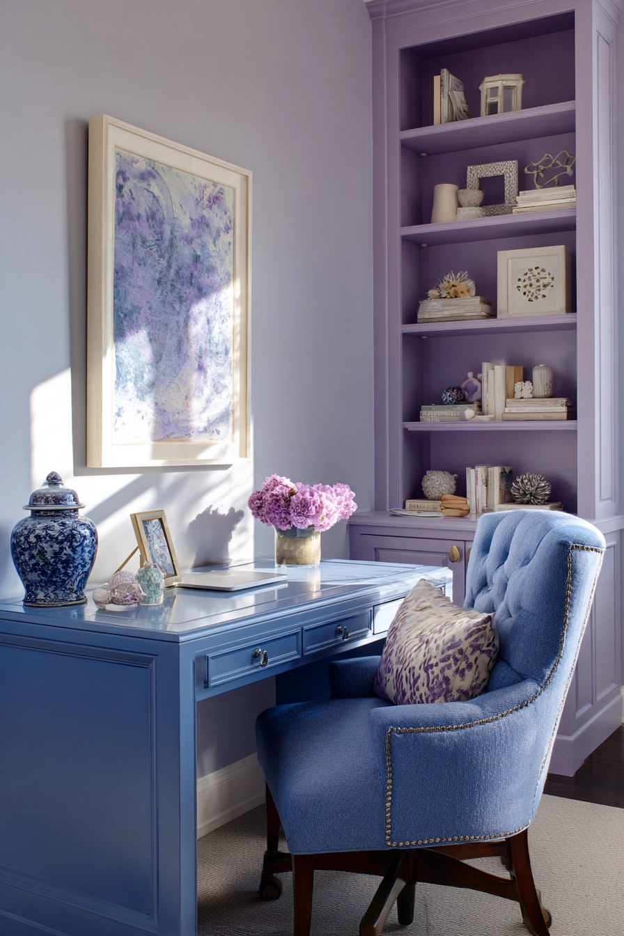 Blue And Lavender Room 12
