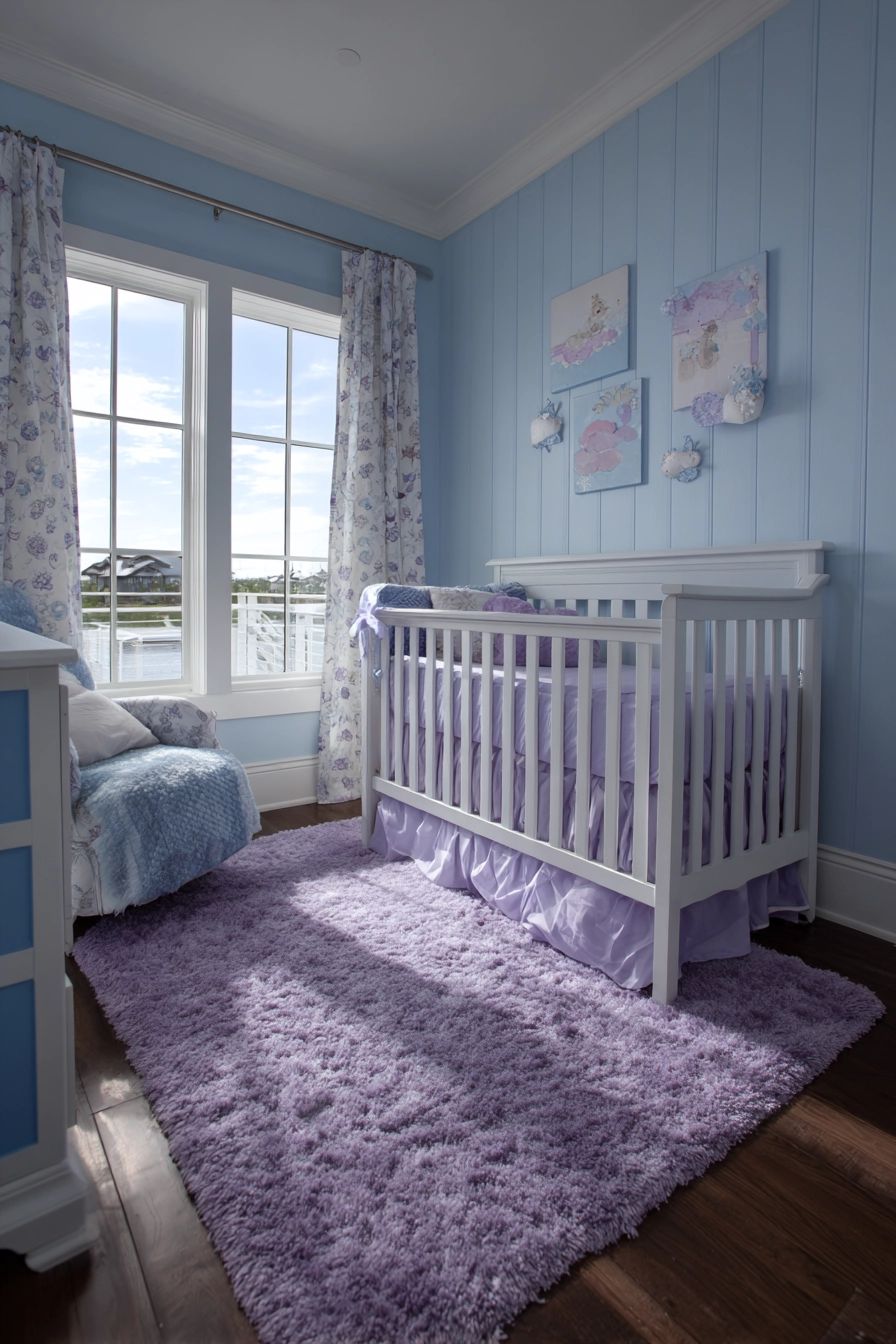 Blue And Lavender Room 13