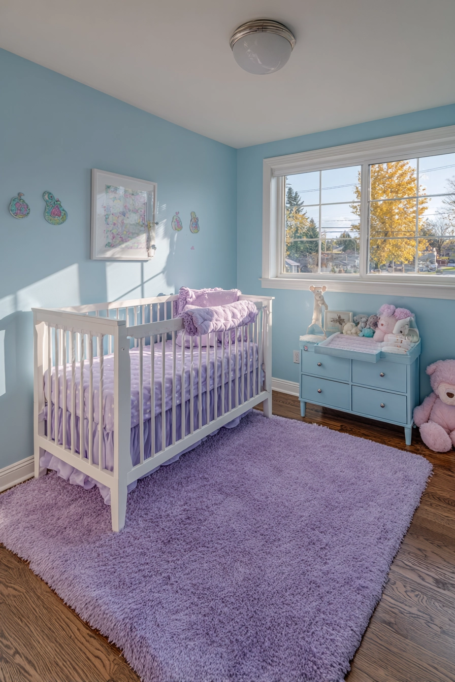 Blue And Lavender Room 14