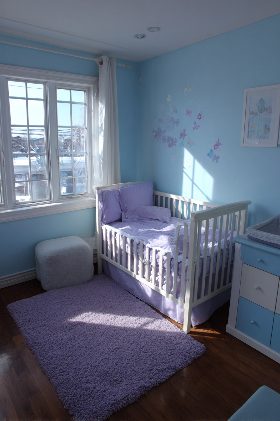Blue And Lavender Room 15