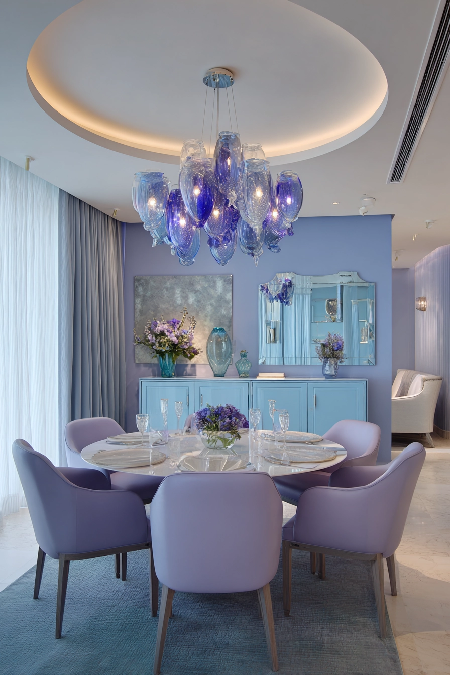 Blue And Lavender Room 19