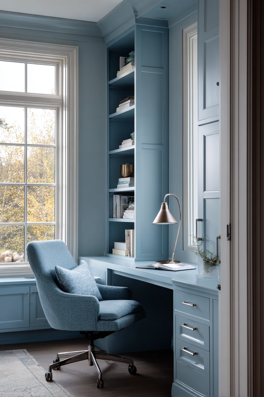Blue Hidden Storage Solutions 11