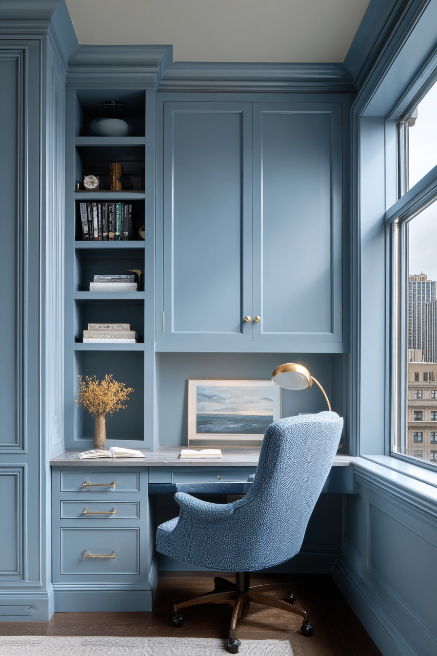 Blue Hidden Storage Solutions 12