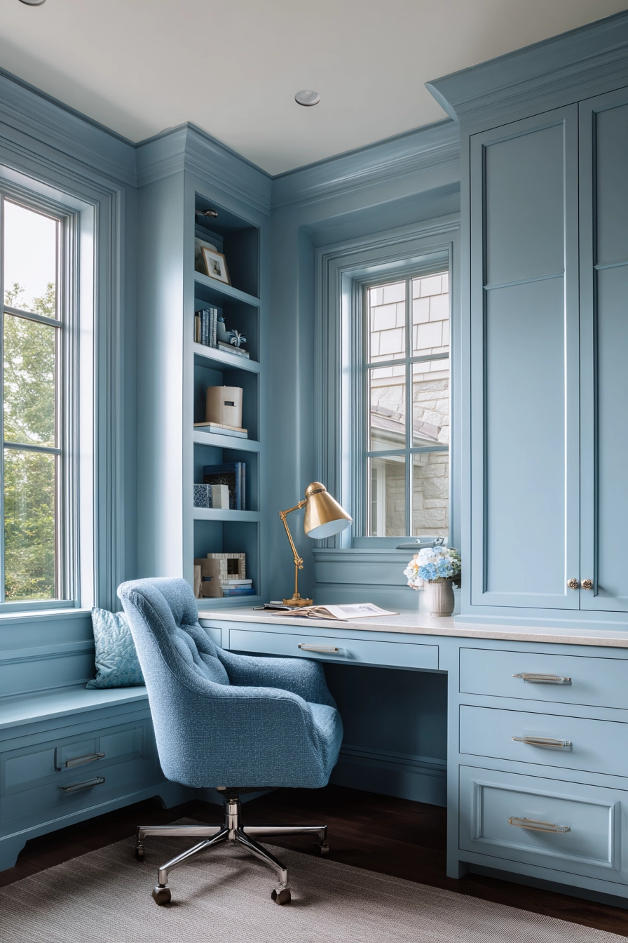 Blue Hidden Storage Solutions 9