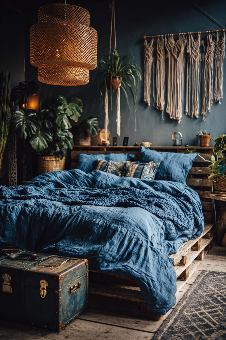 Cozy Blue Bedroom 10