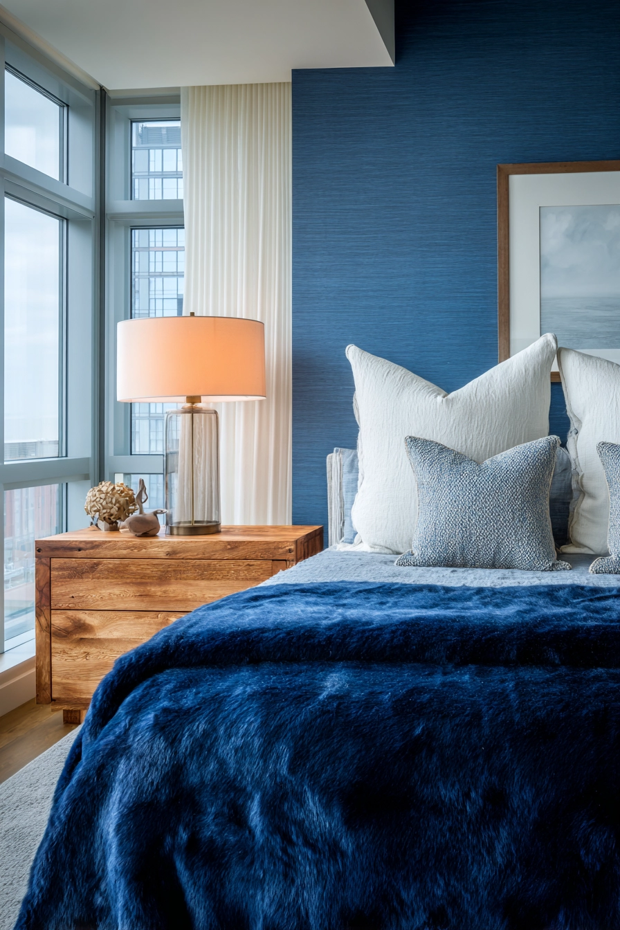 Cozy Blue Bedroom 3
