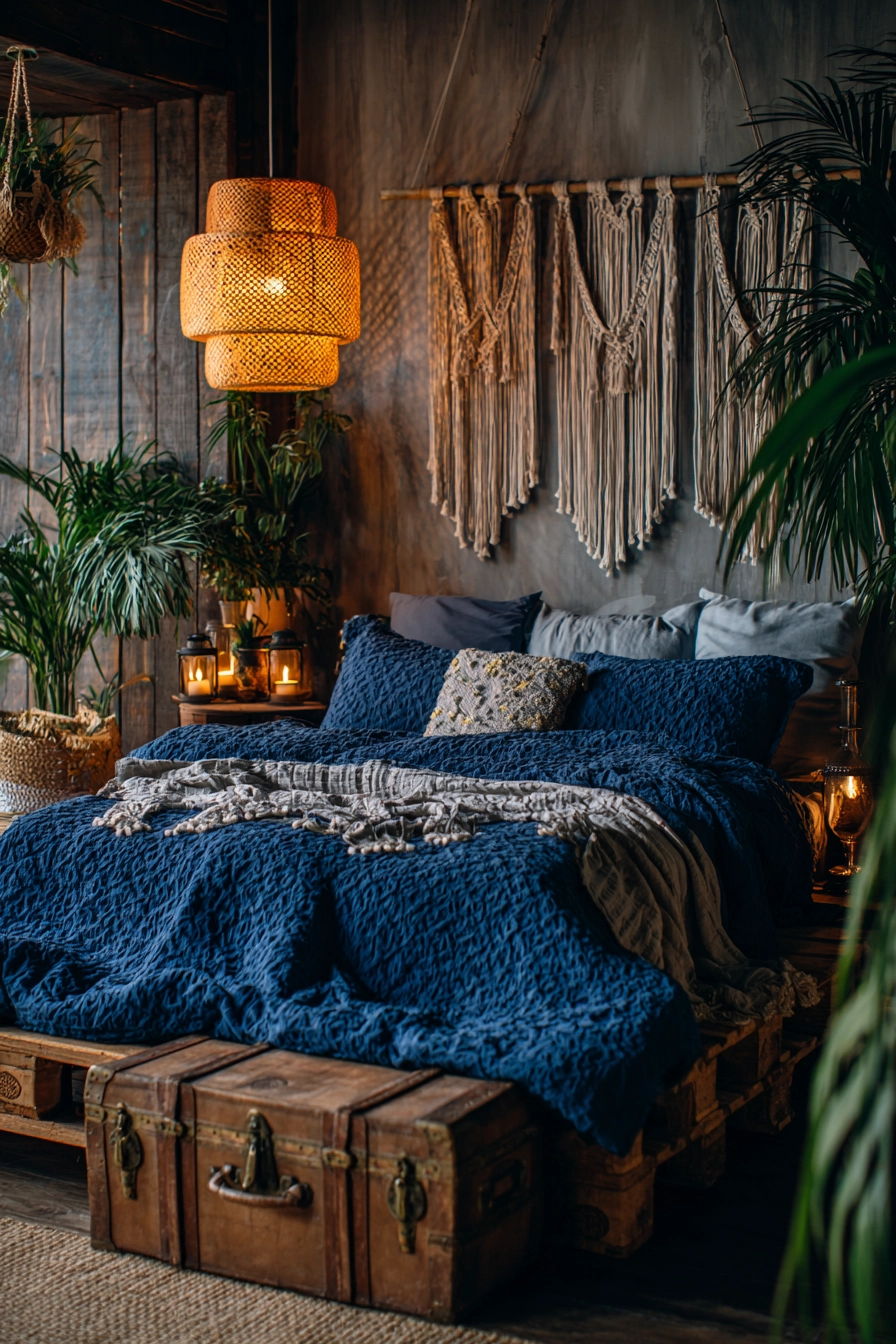 Cozy Blue Bedroom 9