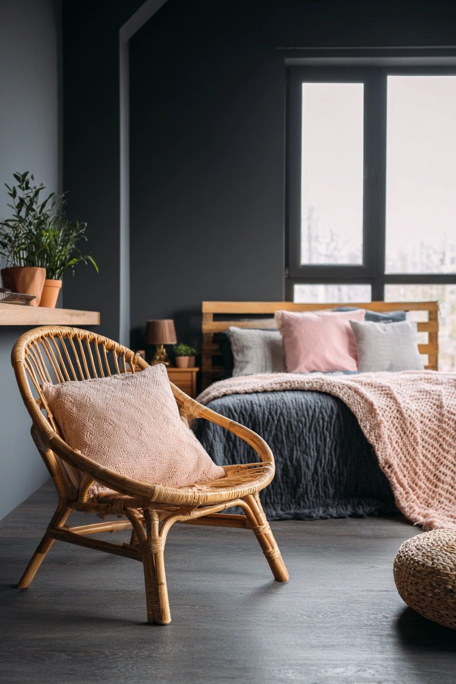 Dark Grey Carpet Bedroom 7