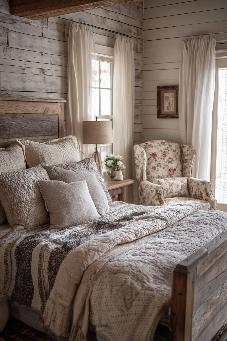 Eclectic Farmhouse Bedroom 4
