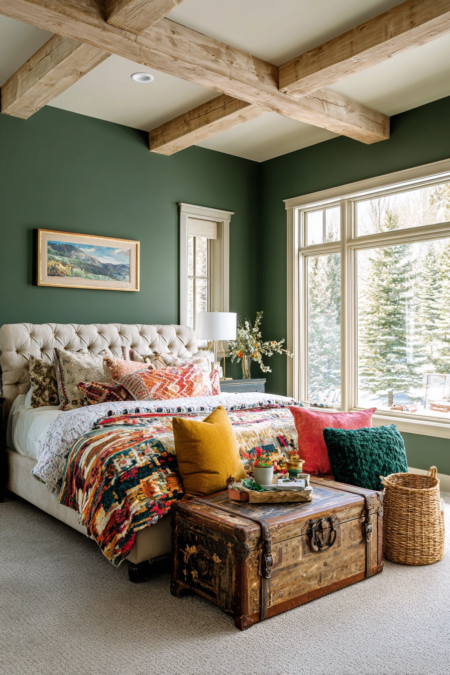 Eclectic Farmhouse Bedroom 7