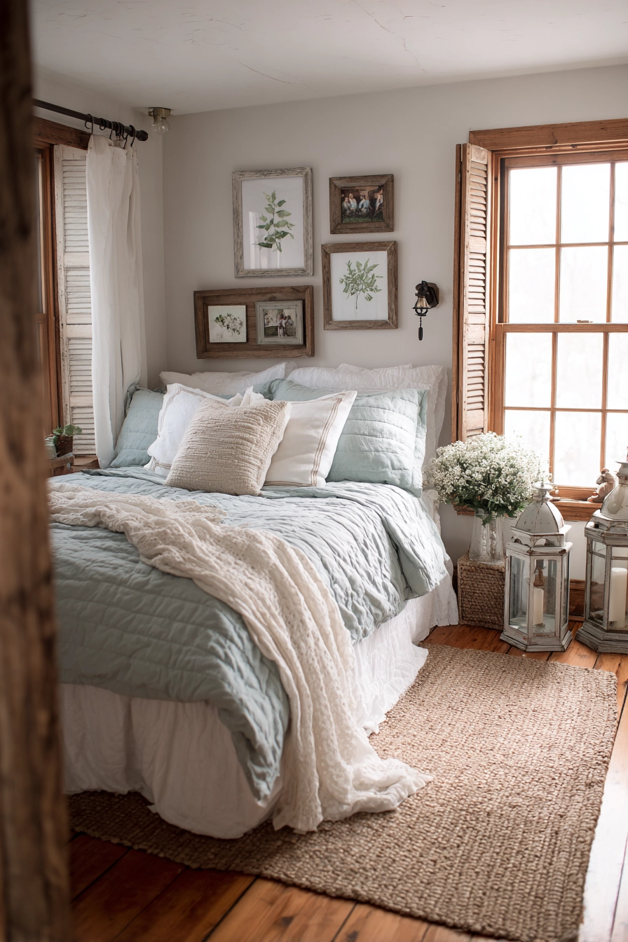Farmhouse Style Bedroom Decor 16