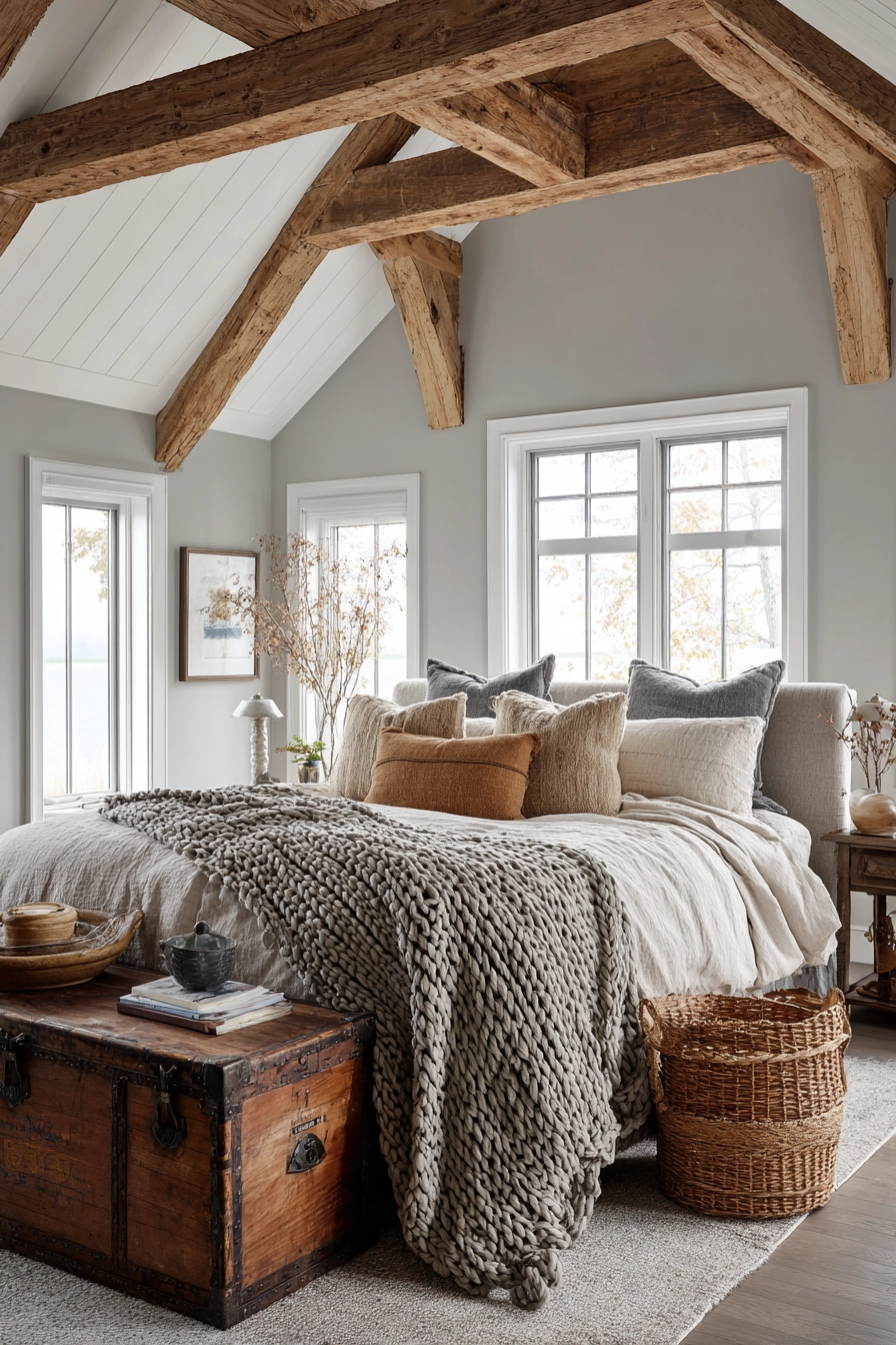Farmhouse Style Bedroom Decor 20
