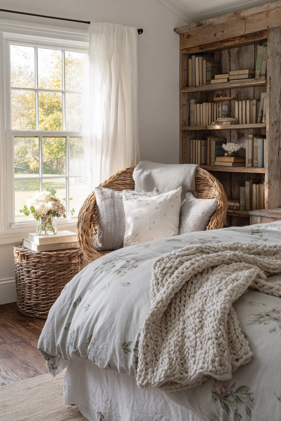 Farmhouse Style Bedroom Decor 7