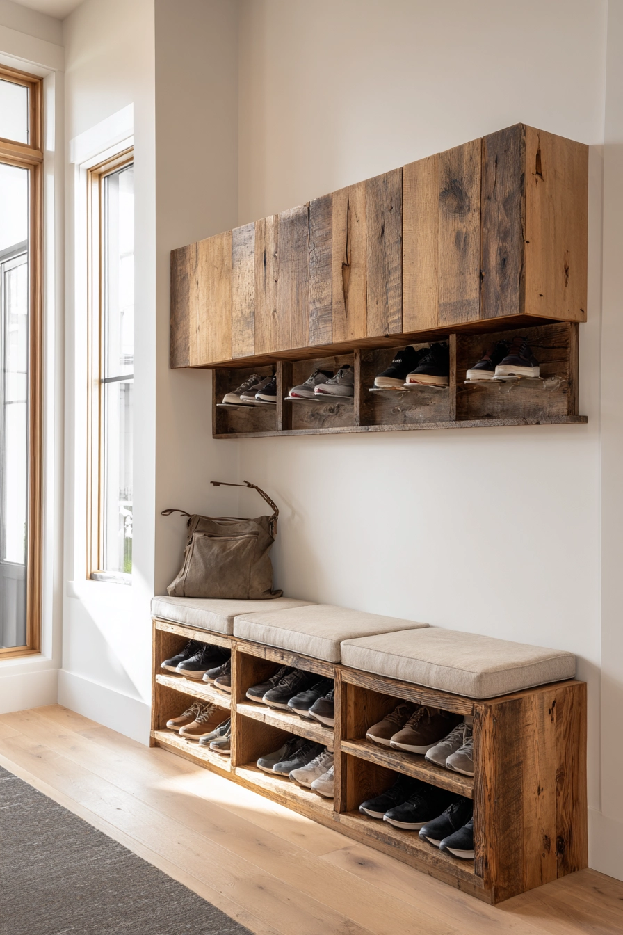 Foyer Shoe Storage 3
