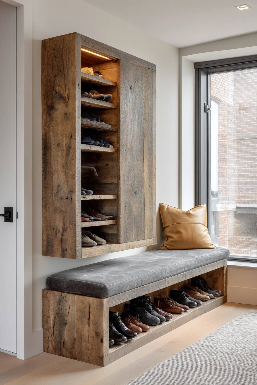 Foyer Shoe Storage 4