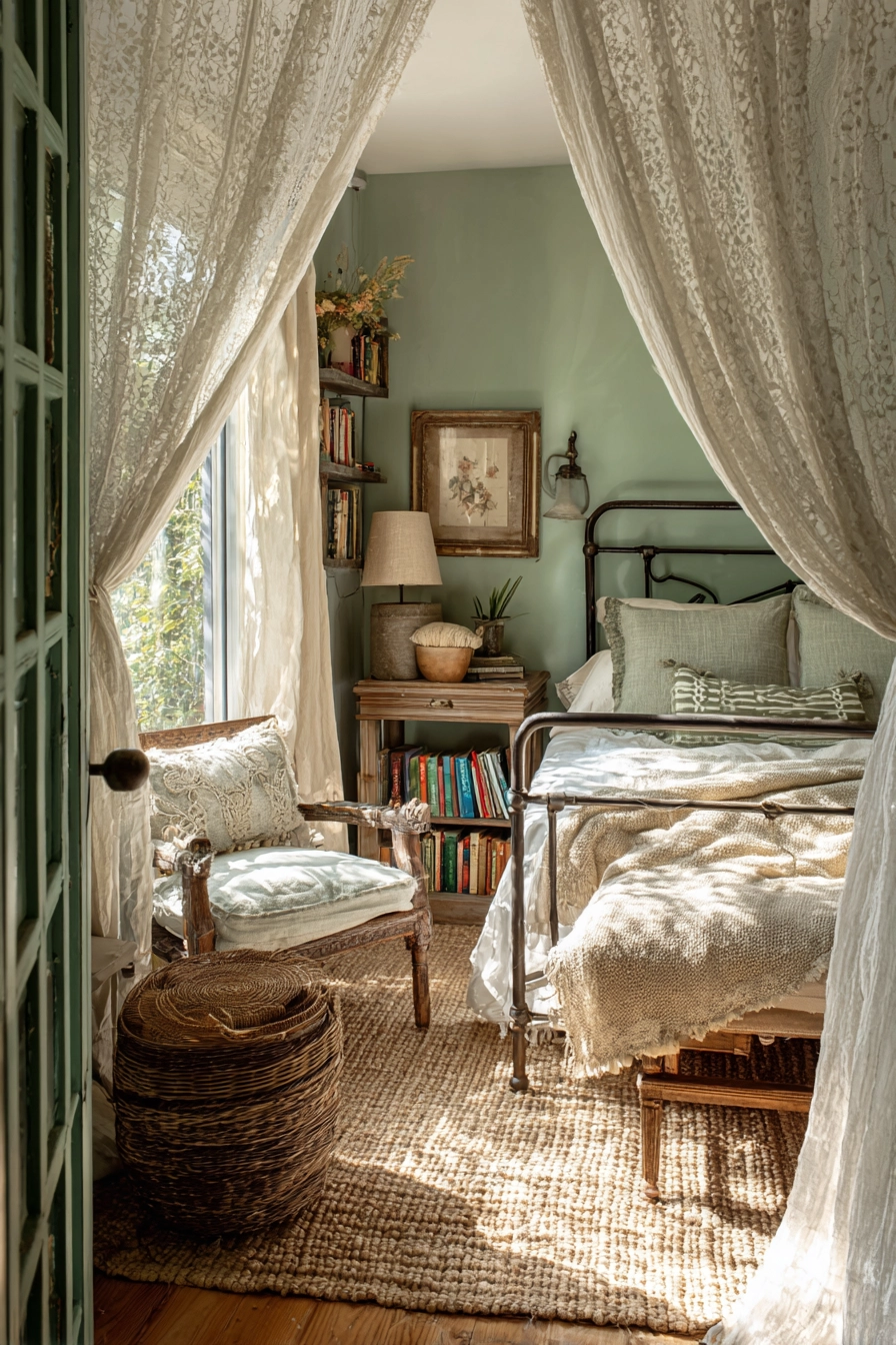 French Farmhouse Bedroom Ideas 12