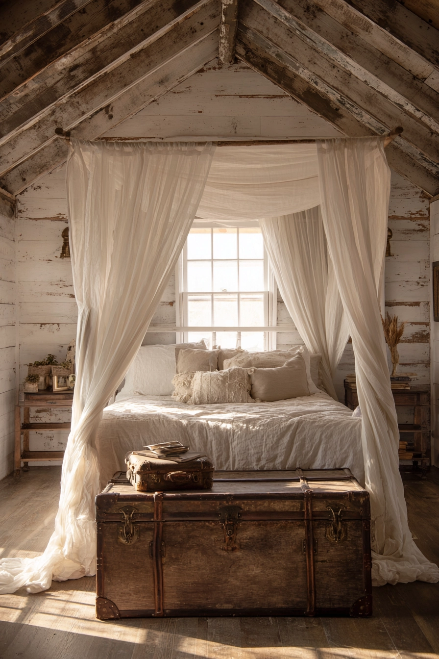 French Farmhouse Bedroom Ideas 13