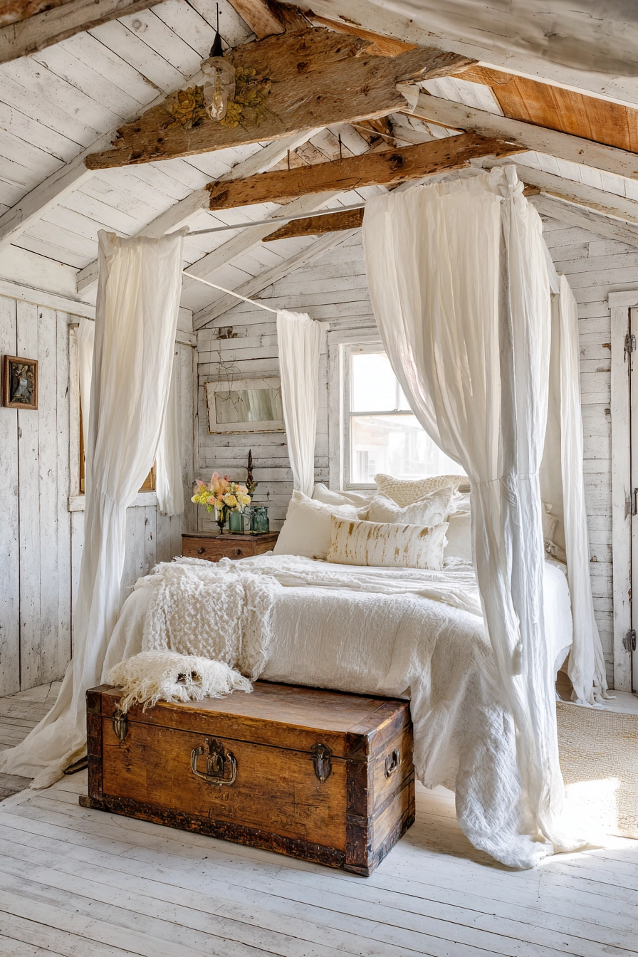 French Farmhouse Bedroom Ideas 14