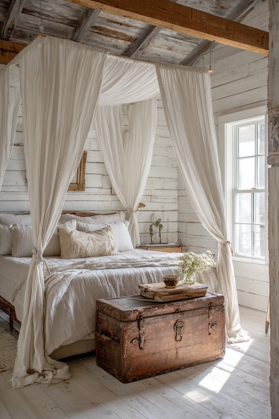 French Farmhouse Bedroom Ideas 15