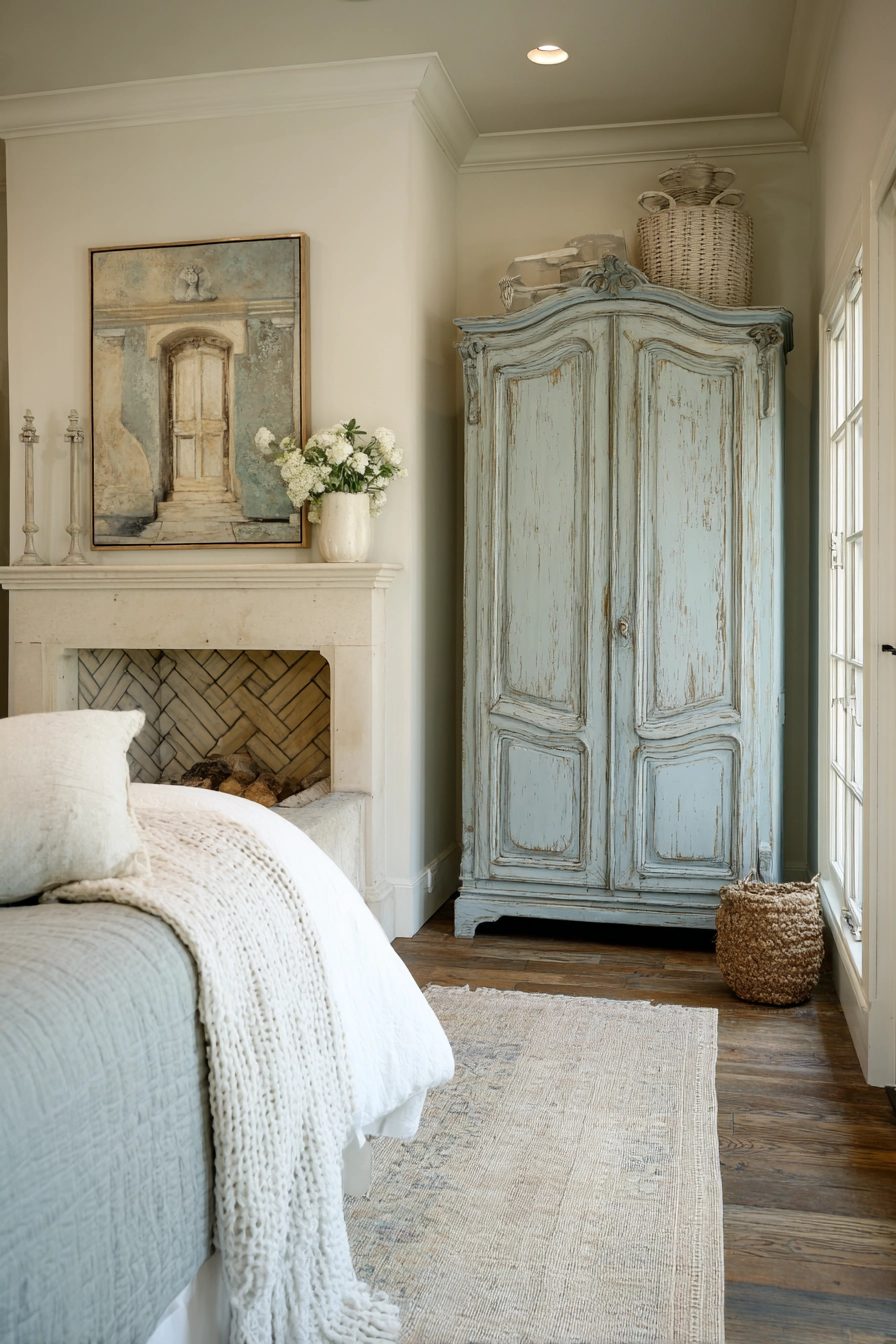 French Farmhouse Bedroom Ideas 18