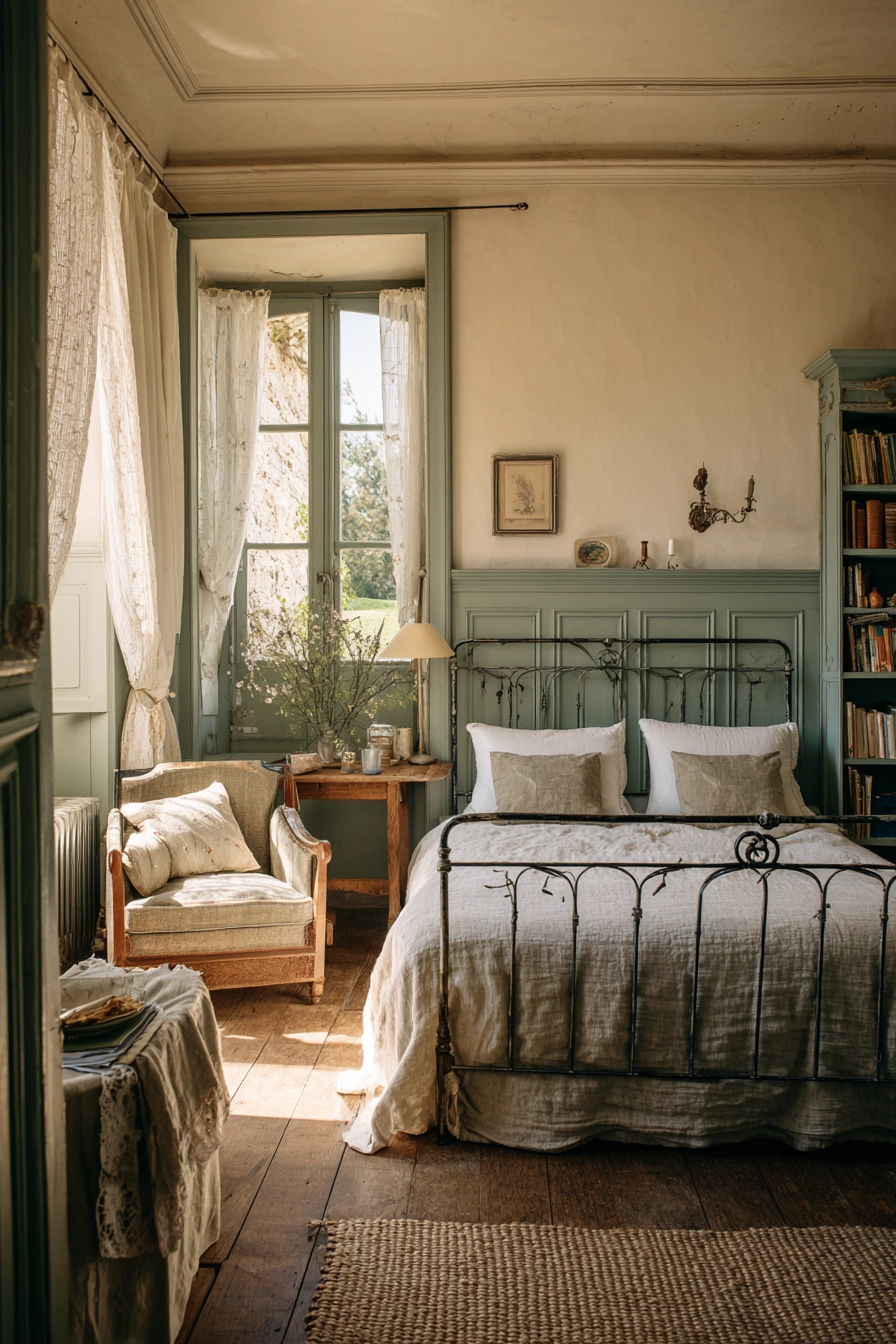 French Farmhouse Bedroom Ideas 9