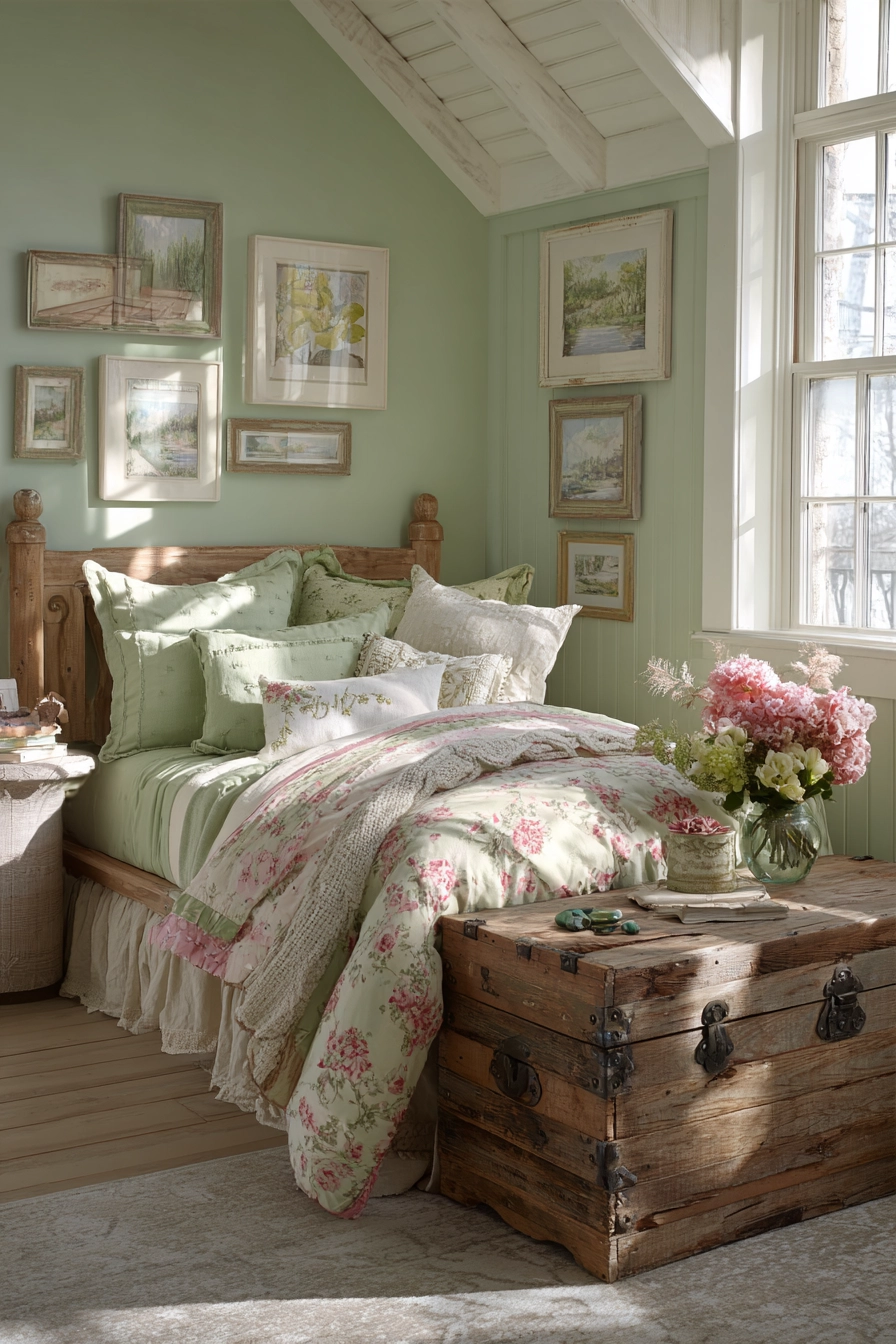Girls Farmhouse Bedroom 11