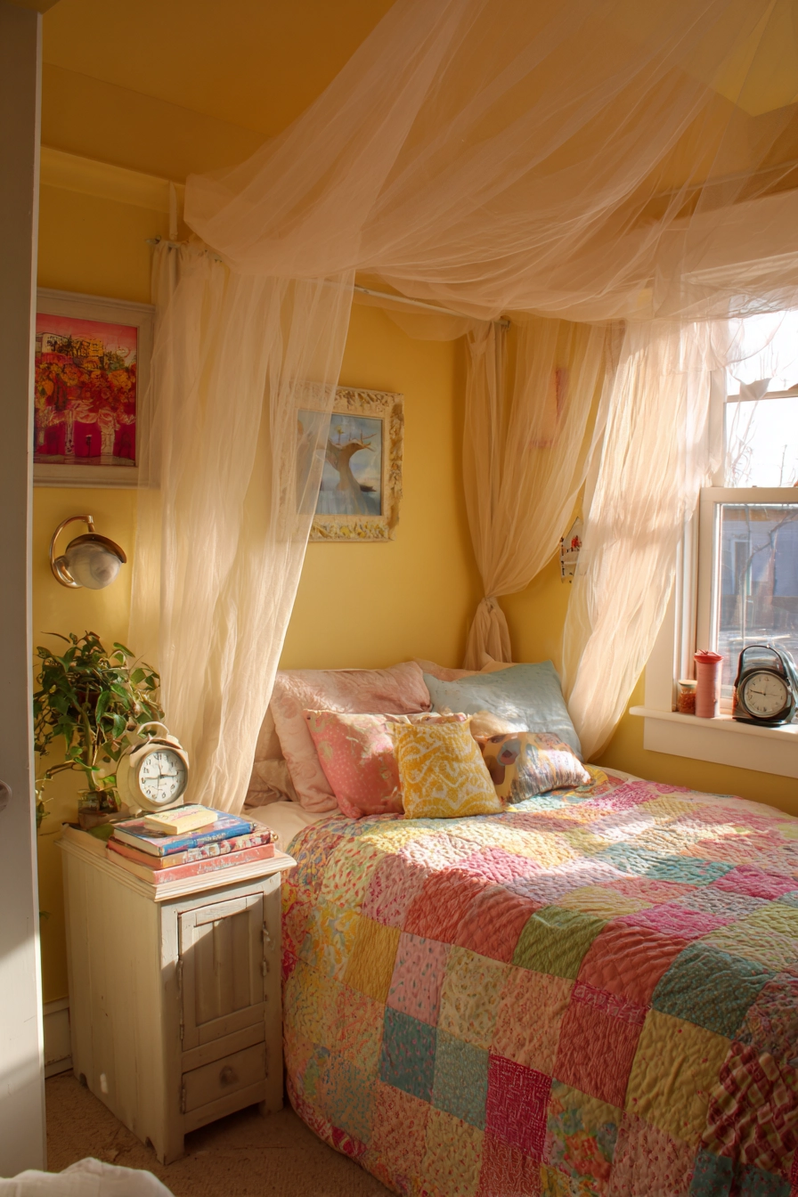 Girls Farmhouse Bedroom 20