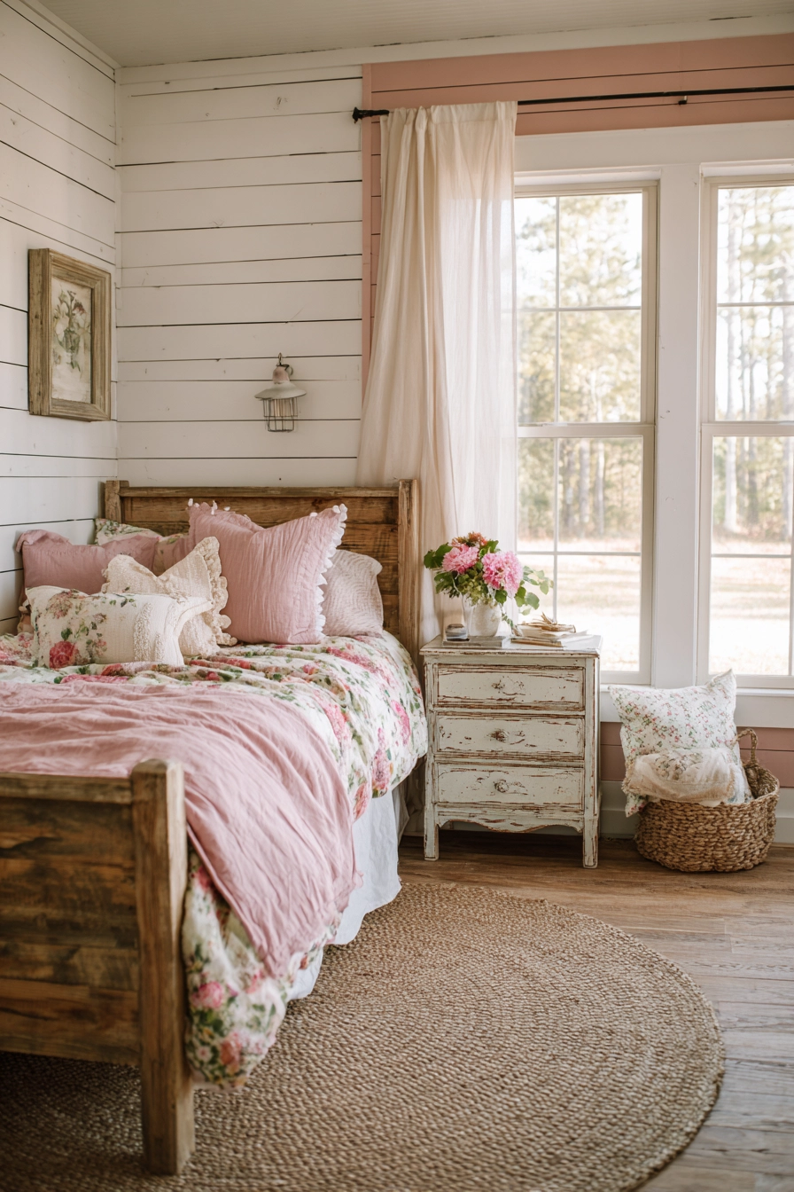Girls Farmhouse Bedroom 4