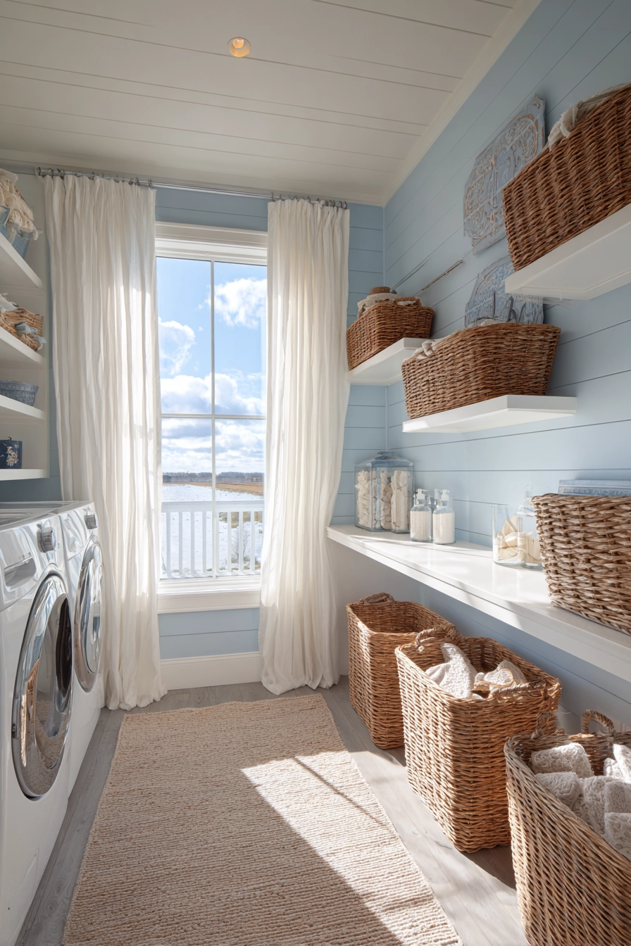 Laundry Room Hanging Ideas 18