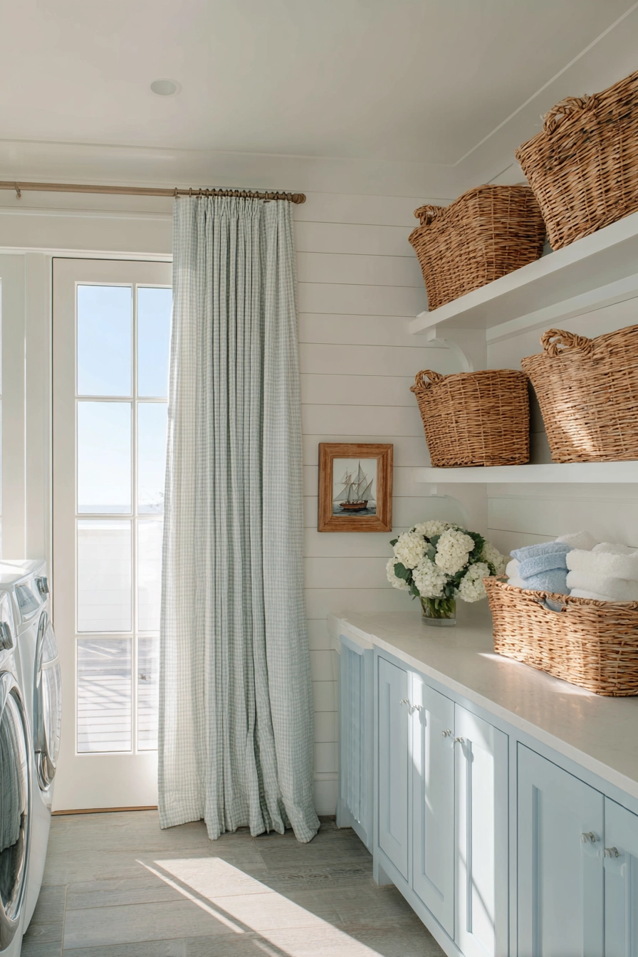 Laundry Room Hanging Ideas 20