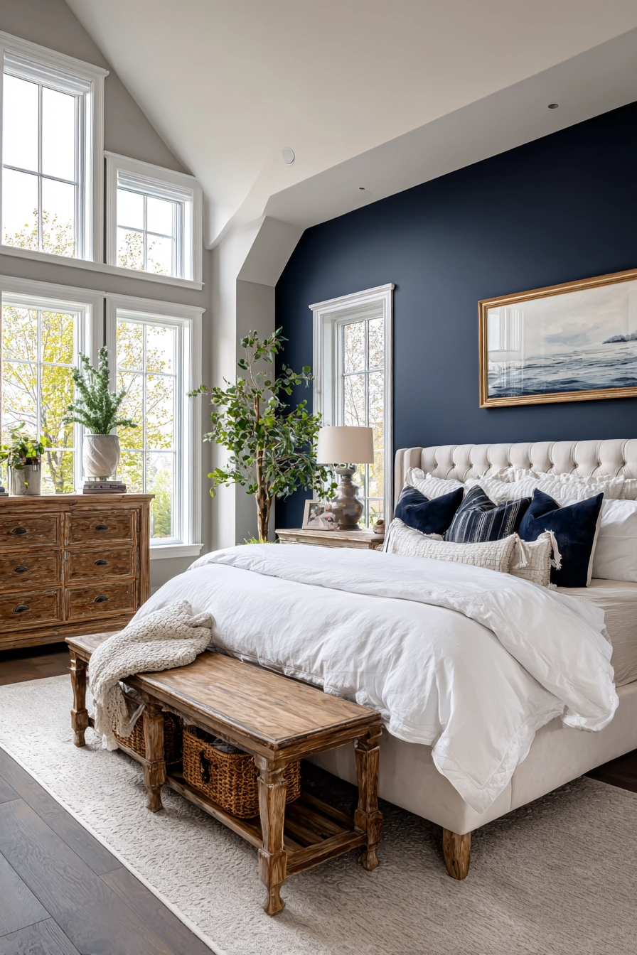 Luxury Farmhouse Bedroom 14