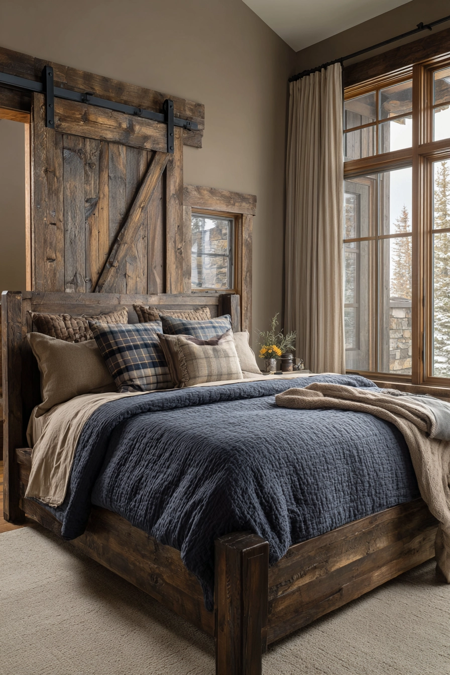 Masculine Farmhouse Bedroom 4