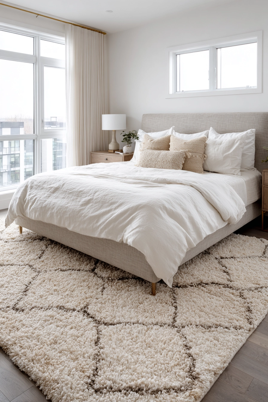 Modern Bedroom Rug 4