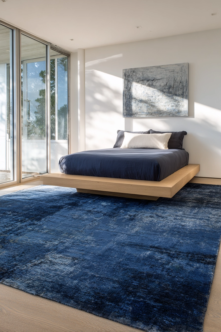 Modern Bedroom Rug 7