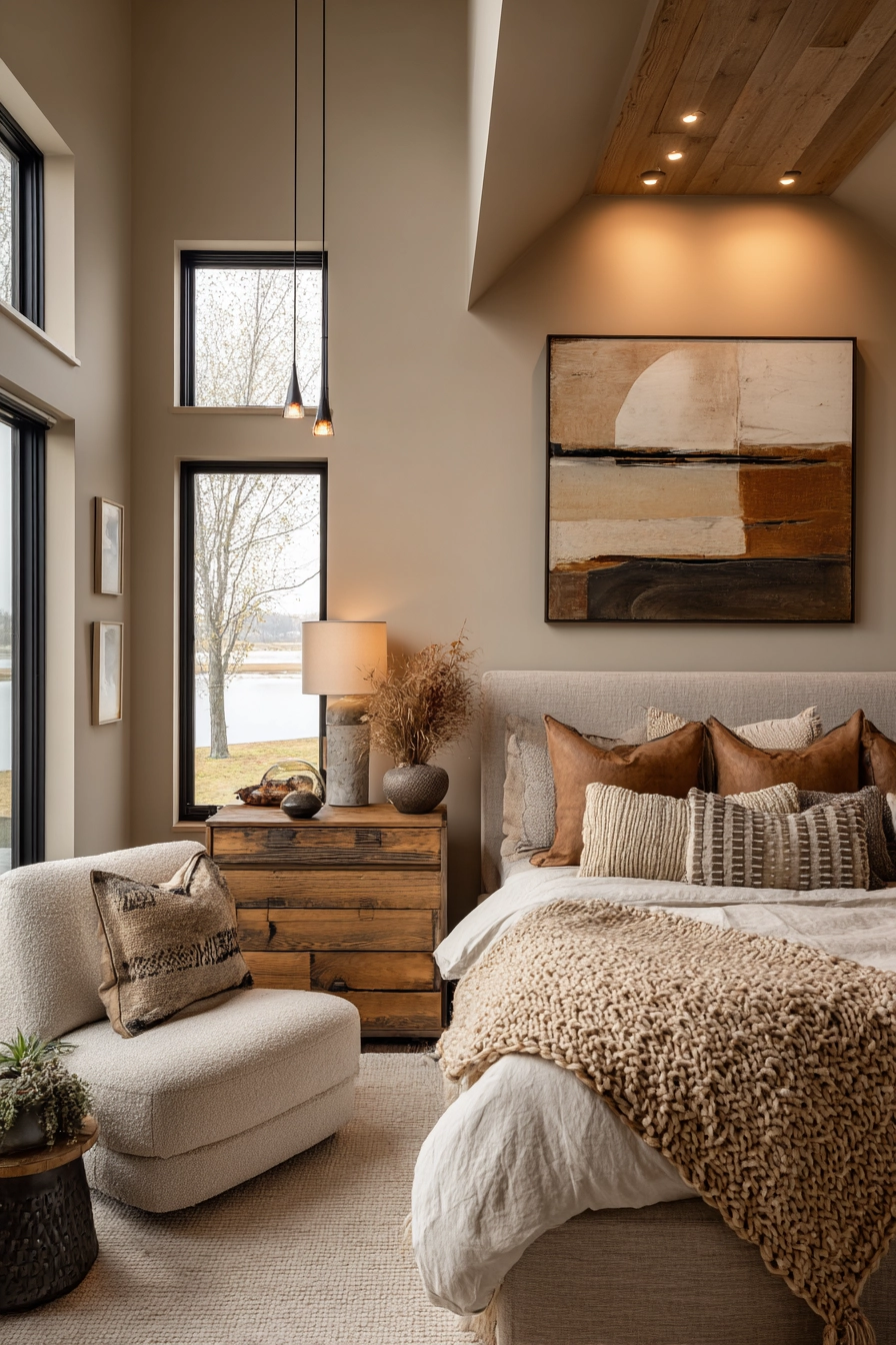 Modern Farmhouse Bedroom Lighting 19