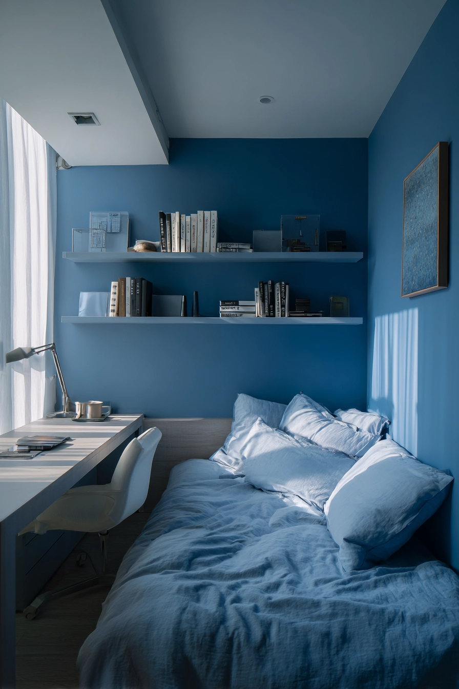 Office Bedroom Blue Combo 14