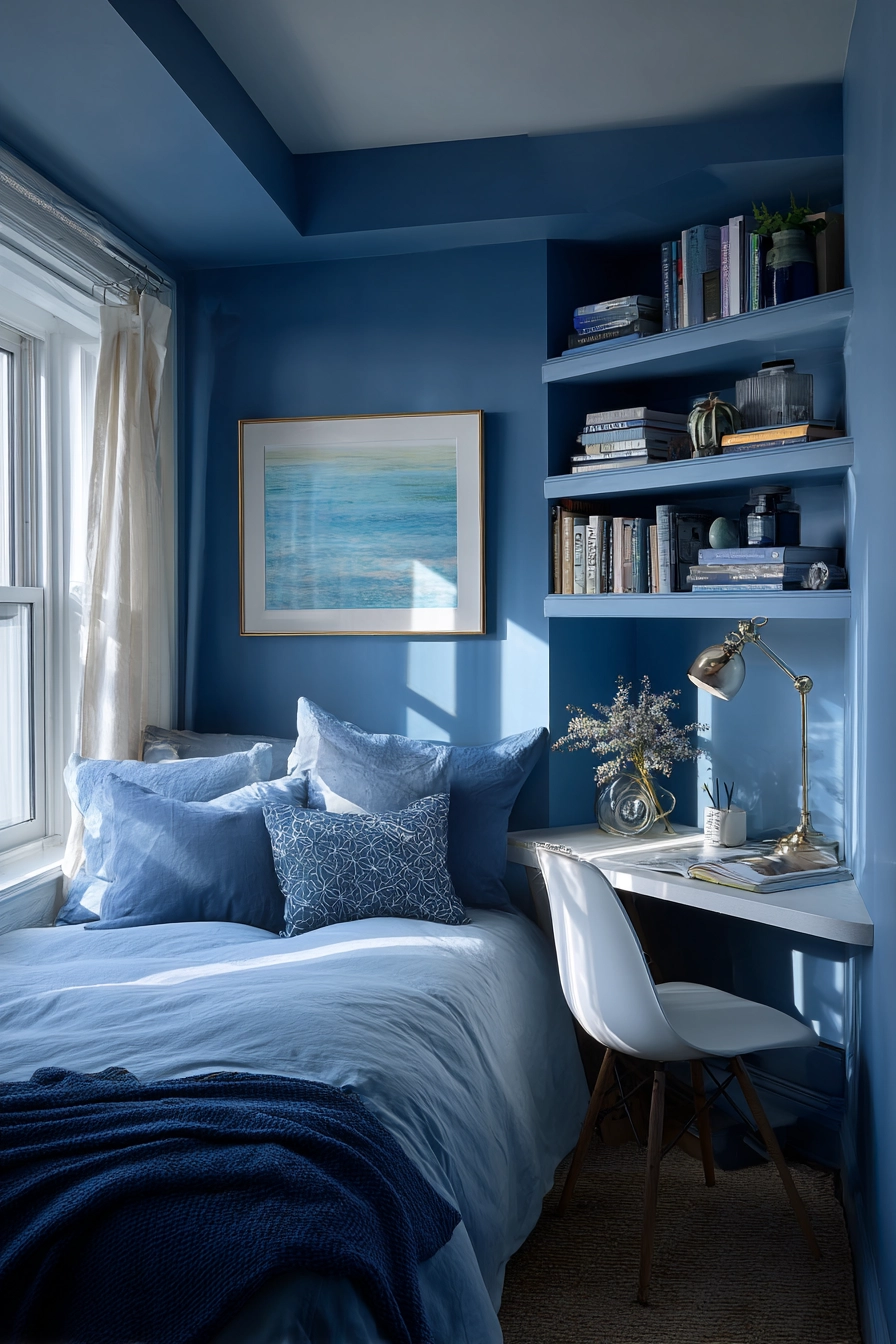 Office Bedroom Blue Combo 16
