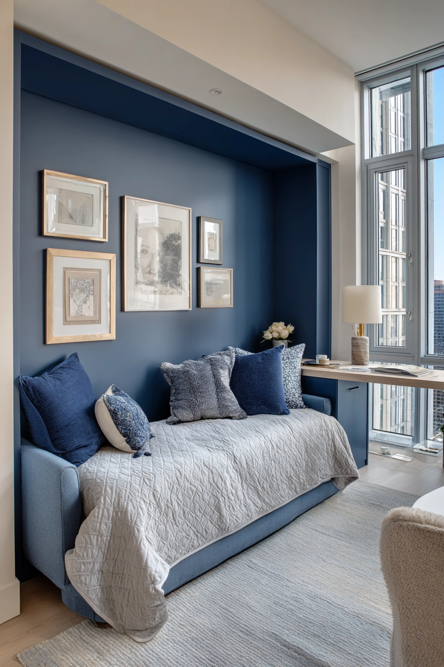 Office Bedroom Blue Combo 18