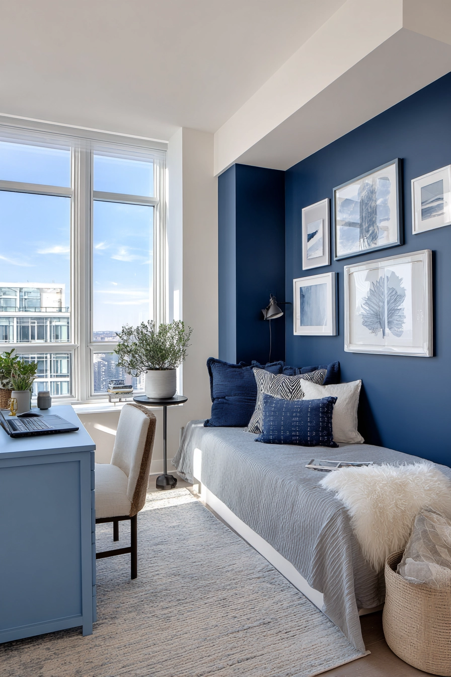 Office Bedroom Blue Combo 19