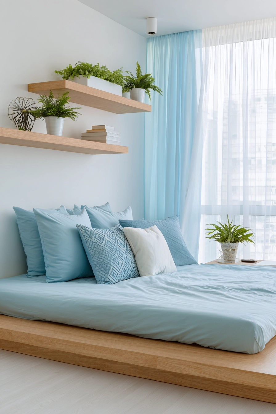 Powder Blue Bedroom 7