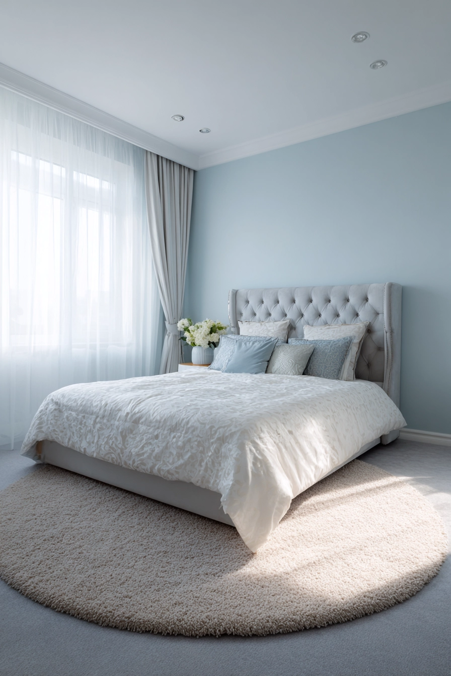 Round Carpet Bedroom 4