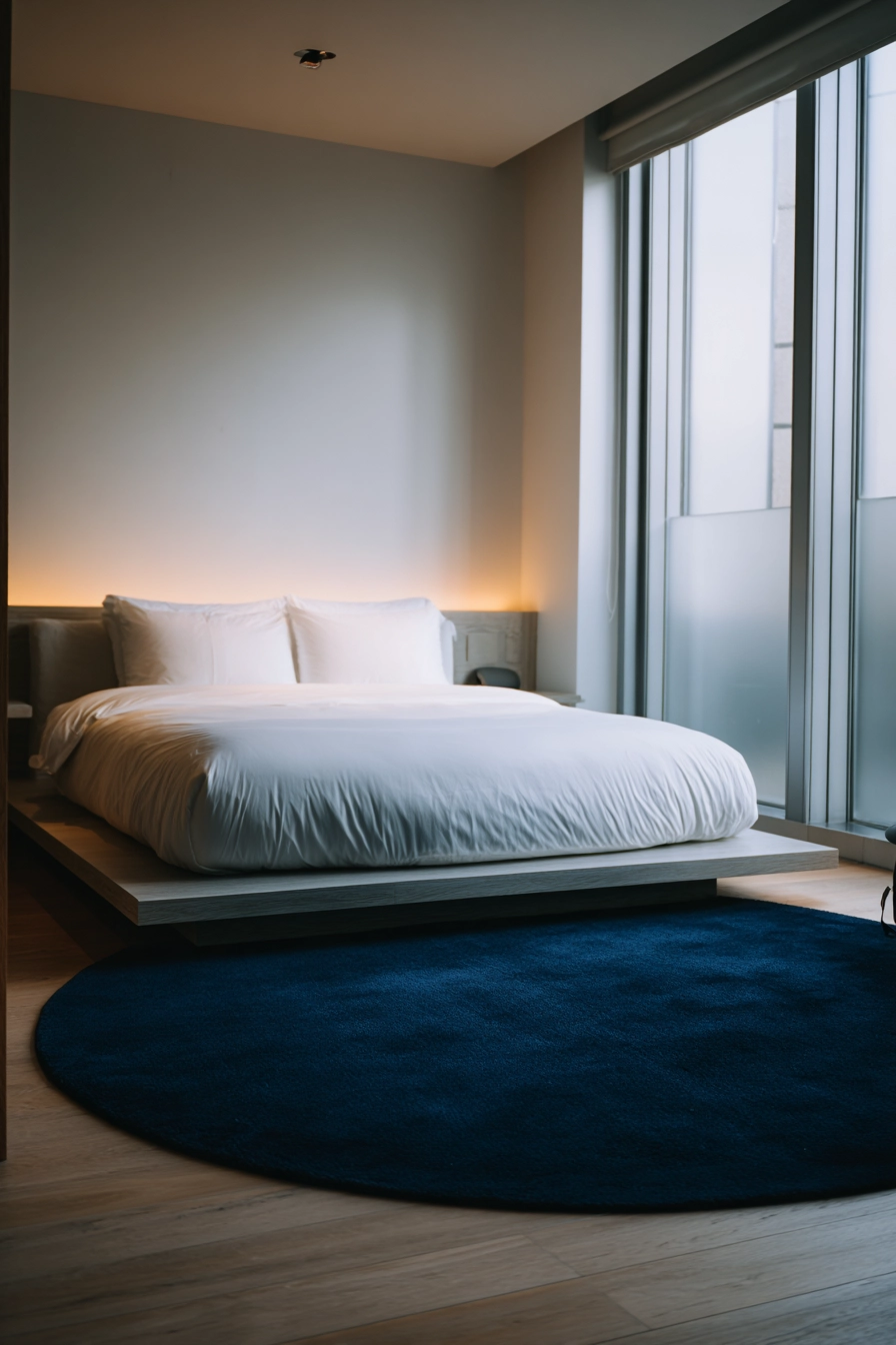 Round Carpet Bedroom 8