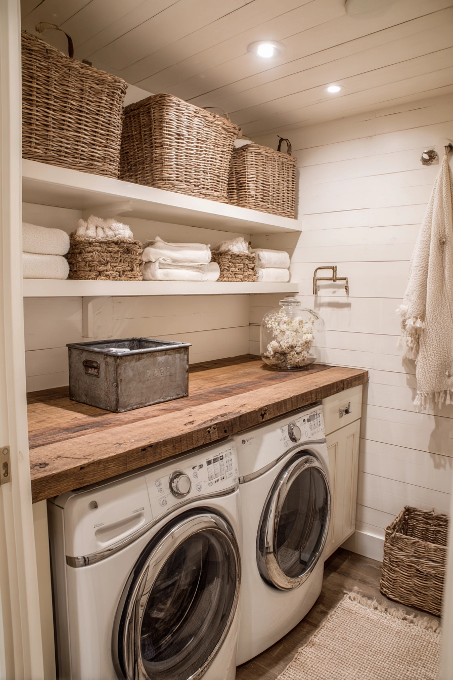 Small Laundry Room Ideas 16