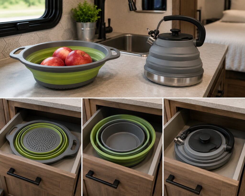 Collapsible Kitchen Tools